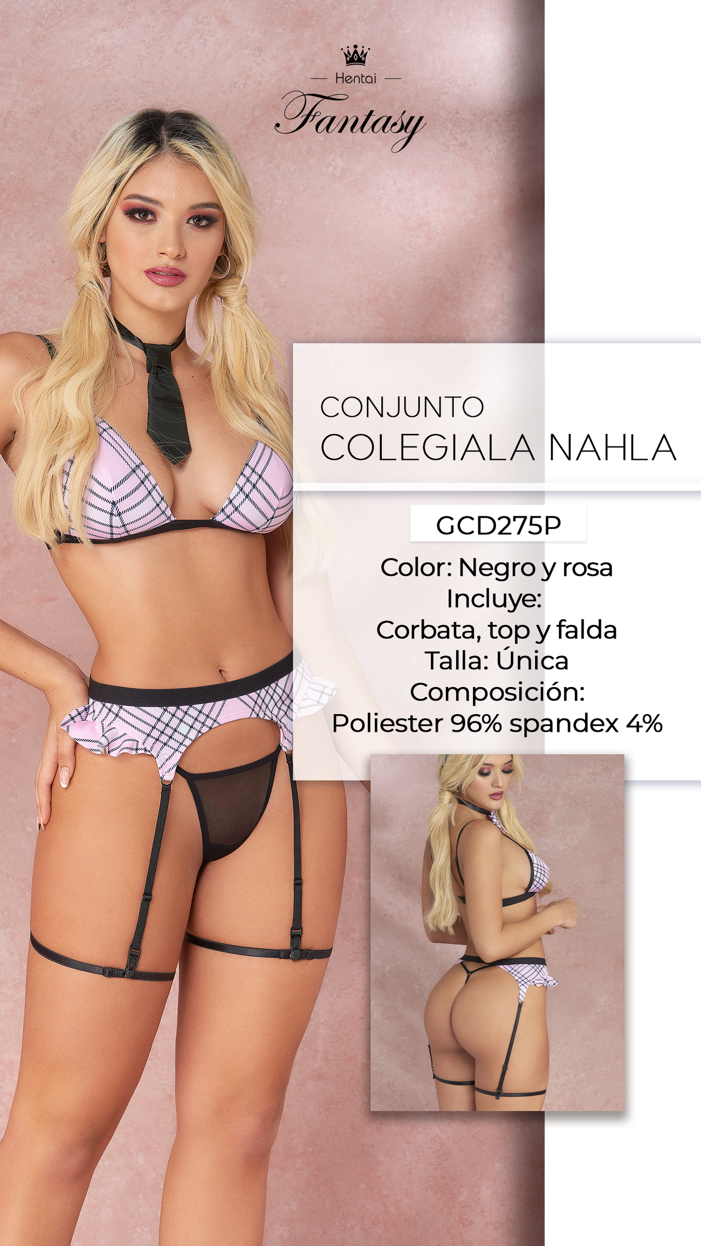 Disfraz Colegiala Nahla